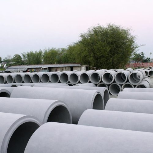 Under RCC Hume pipes(Flush Joint)